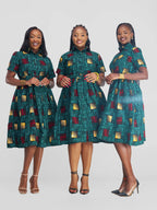 Solio 2 Dress - Green