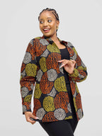 Serena 2 Top - Black Print